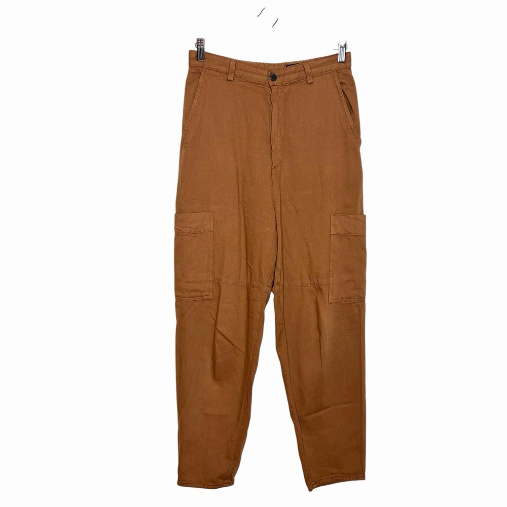 AG Adriano Goldschmied Renn Utility High Rise Barrel Cargo Pants Womens Size 26